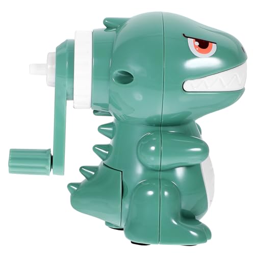 WEKADRIN Manueller Bleistiftspitzer Dinosaurier Design Handkurbel Anspitzer für Dicke und Dünne Stifte Stabiler Bunter Schulbedarf für Jungen und Mädchen Praktisches Schreibwaren Zubehör WEKADRIN Manueller Bleistiftspitzer Dinosaurier Design Handkurbel Anspitzer für Dicke und Dünne Stifte Stabiler Bunter Schulbedarf für Jungen und Mädchen Praktisches Schreibwaren Zubehör von WEKADRIN