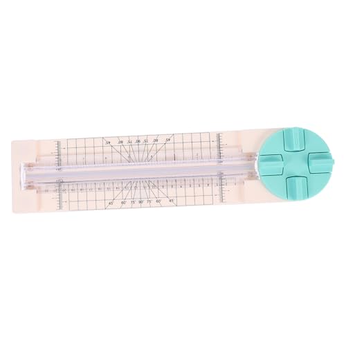 WEKADRIN Manueller Papierschneider Schneidemaschine mit Sicherheitsmechanismus für Präzise Wellenschnitte und Bastelarbeiten für Scrapbooking und Büroanwendungen WEKADRIN Manueller Papierschneider Schneidemaschine mit Sicherheitsmechanismus für Präzise Wellenschnitte und Bastelarbeiten für Scrapbooking und Büroanwendungen von WEKADRIN