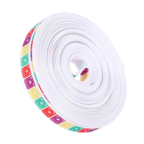 WEKADRIN Mexikanisches Cinco De Mayo Geschenkband aus Polyester Breit Yards Farbenfrohes Dekorationsband für Partykränze Tischdeko DIY Basteln WEKADRIN Mexikanisches Cinco De Mayo Geschenkband aus Polyester Breit Yards Farbenfrohes Dekorationsband für Partykränze Tischdeko DIY Basteln von WEKADRIN