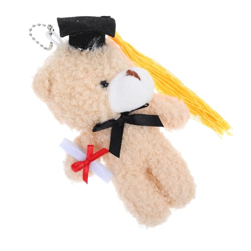 WEKADRIN Mini Abschlussbär Plüsch mit Doktorhut Weiches Kuscheltier für Abschlussfeier Partydekorationen Geschenkidee für Absolventen und Abschlussfeier WEKADRIN Mini Abschlussbär Plüsch mit Doktorhut Weiches Kuscheltier für Abschlussfeier Partydekorationen Geschenkidee für Absolventen und Abschlussfeier von WEKADRIN