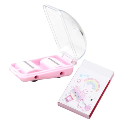 WEKADRIN Mini Radiergummi Sammler Set mit Deckel Tragbarer Leichter Schreibtisch Roller Cleaner für Glattes Aufsammeln von Radiergummispänen Wiederverwendbar Handlich und Niedlich für Büro WEKADRIN Mini Radiergummi Sammler Set mit Deckel Tragbarer Leichter Schreibtisch Roller Cleaner für Glattes Aufsammeln von Radiergummispänen Wiederverwendbar Handlich und Niedlich für Büro von WEKADRIN
