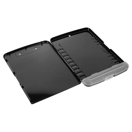 WEKADRIN Multifunktionaler Dokumentenbox mit Stiftefach Transparenter Kunststoff Organizer für Büro und Zuhause Leichter Tragbarer Aufbewahrungsbehälter für Zertifikate und Papiere WEKADRIN Multifunktionaler Dokumentenbox mit Stiftefach Transparenter Kunststoff Organizer für Büro und Zuhause Leichter Tragbarer Aufbewahrungsbehälter für Zertifikate und Papiere von WEKADRIN