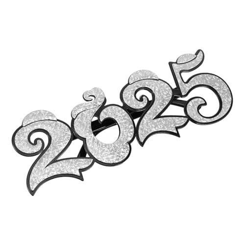 WEKADRIN Partybrillen Year Eyewear Silbern Zahlen Design Foto Requisiten für Silvester Feier und Festival Erwachsene WEKADRIN Partybrillen Year Eyewear Silbern Zahlen Design Foto Requisiten für Silvester Feier und Festival Erwachsene von WEKADRIN