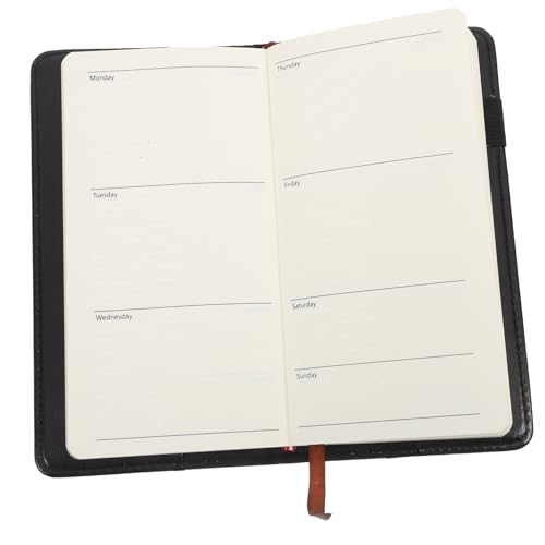 WEKADRIN Planer Notizbuch Tagesplaner mit Feinem Pu einband Leichtes Handliches Agenda Notepad für Büro und Alltag Einwöchige Übersicht pro Zwei Blätter Glattes Schreiben Praktische WEKADRIN Planer Notizbuch Tagesplaner mit Feinem Pu einband Leichtes Handliches Agenda Notepad für Büro und Alltag Einwöchige Übersicht pro Zwei Blätter Glattes Schreiben Praktische von WEKADRIN