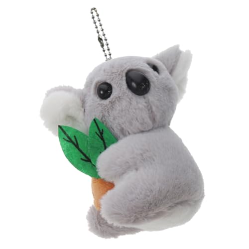 WEKADRIN Plüsch Koala Schlüsselanhänger Anhänger aus Plüsch mit Perlenkette Weiches Stofftier Bag Hanging Decor Leichter Realistischer Kuschelanhänger für Rucksack Partygeschenk WEKADRIN Plüsch Koala Schlüsselanhänger Anhänger aus Plüsch mit Perlenkette Weiches Stofftier Bag Hanging Decor Leichter Realistischer Kuschelanhänger für Rucksack Partygeschenk von WEKADRIN
