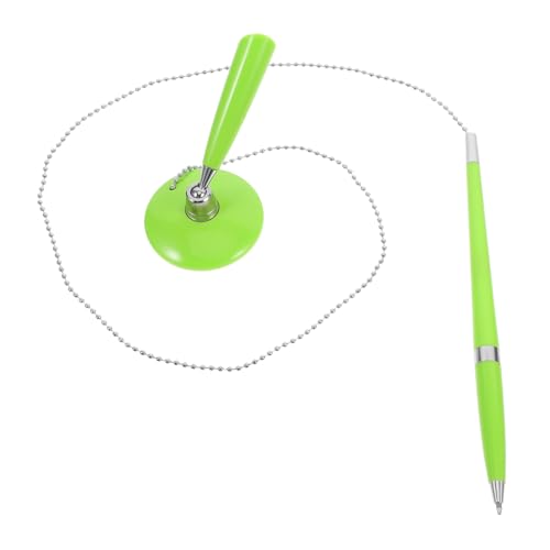 WEKADRIN Schreibtisch Kugelschreiber mit Ständer Grün Multifunktionaler Business Stift mit Drehmechanismus Langlebig Schnell Trocknende für Büro und Empfangsbereich WEKADRIN Schreibtisch Kugelschreiber mit Ständer Grün Multifunktionaler Business Stift mit Drehmechanismus Langlebig Schnell Trocknende für Büro und Empfangsbereich von WEKADRIN