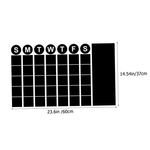 WEKADRIN Selbstklebende Blackboard Wandsticker mit Glatter Oberfläche zum Beschriften Abwischbar Praktische Monatskalender Tafel für Büro Schule und Zuhause Vielseitige Wanddeko und WEKADRIN Selbstklebende Blackboard Wandsticker mit Glatter Oberfläche zum Beschriften Abwischbar Praktische Monatskalender Tafel für Büro Schule und Zuhause Vielseitige Wanddeko und von WEKADRIN