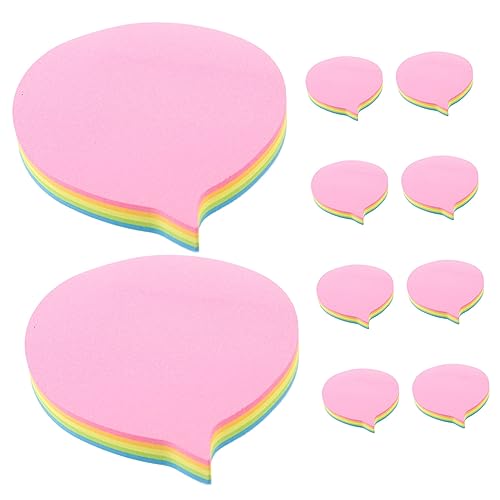 WEKADRIN Selbstklebende Haftnotizen mit Starker Klebkraft Praktische Memo Pads für Büro Schule To do listen und Notizen Langlebig und Einfach Repositionierbar Handlich und Vielseitig von WEKADRIN