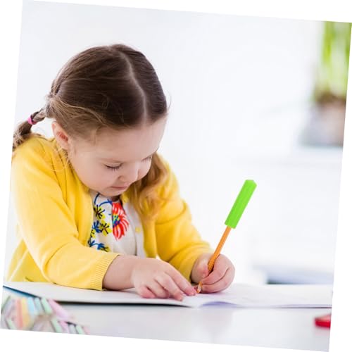 WEKADRIN Silikon Bleistiftkappen Weich und Formstabil Sensorische Bunte Kaubare Radiergummiaufsätze für Vielseitig für Buntstifte Kugelschreiber Schule und Büro WEKADRIN Silikon Bleistiftkappen Weich und Formstabil Sensorische Bunte Kaubare Radiergummiaufsätze für Vielseitig für Buntstifte Kugelschreiber Schule und Büro von WEKADRIN