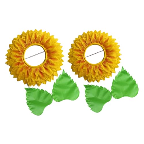 WEKADRIN Sonnenblumen Stirnband Lustige Sonnenblumen Kopfbedeckung Mit Blättern Für Kinderkostüme Blumenkostüm Und Tanzpartys Ideales Accessoire Für Festivals Und Feiern WEKADRIN Sonnenblumen Stirnband Lustige Sonnenblumen Kopfbedeckung Mit Blättern Für Kinderkostüme Blumenkostüm Und Tanzpartys Ideales Accessoire Für Festivals Und Feiern von WEKADRIN