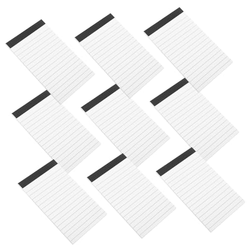 WEKADRIN Teiliges Liniertes Notizbuch Ersatzpapier Schreibblock Nachfüllungen für Planer und Notizhefte Glattes Dickes Papier zum Schreiben Malen Büro Schule und Alltag WEKADRIN Teiliges Liniertes Notizbuch Ersatzpapier Schreibblock Nachfüllungen für Planer und Notizhefte Glattes Dickes Papier zum Schreiben Malen Büro Schule und Alltag von WEKADRIN