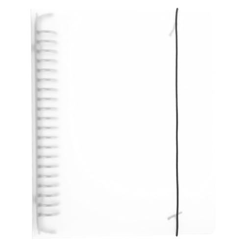 WEKADRIN Transparente Binder Shell aus Robustem PP Schmutzresistente Wiederverwendbare Lose Hülle für Notizbücher und Dokumentenschutz als Desktop organizer WEKADRIN Transparente Binder Shell aus Robustem PP Schmutzresistente Wiederverwendbare Lose Hülle für Notizbücher und Dokumentenschutz als Desktop organizer von WEKADRIN
