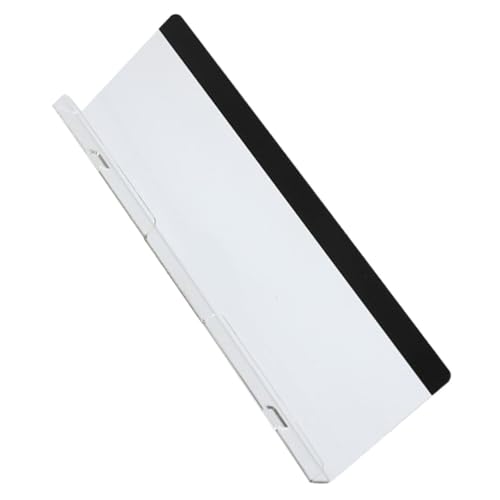 WEKADRIN Transparente Memo Board Ablage für Computerbildschirm Unterseite Klebefläche Praktische Mitteilung Telefonhalterung für Sauberen Organisierten Schreibtisch im Büro von WEKADRIN