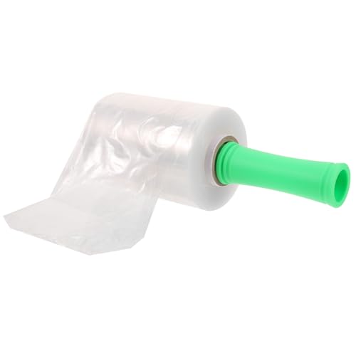 WEKADRIN Transparente PE Stretchfolie mit Kunststoffgriff Strapazierfähige Verpackungsfolie zum Sicheren Möbel und Umzugs Wrapping Vielseitig Einsetzbar Ergonomischer Tragegriff Shrink WEKADRIN Transparente PE Stretchfolie mit Kunststoffgriff Strapazierfähige Verpackungsfolie zum Sicheren Möbel und Umzugs Wrapping Vielseitig Einsetzbar Ergonomischer Tragegriff Shrink von WEKADRIN