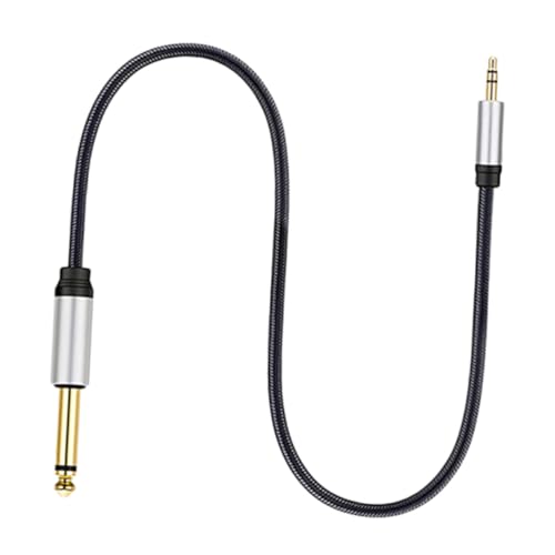 WEKADRIN Trs Klinke Gitarren Audio Kabel Langlebig Verschleißfest Kompatibel für Mischpult Bass Instrumente Hochwertiges Stereo Verbindungskabel WEKADRIN Trs Klinke Gitarren Audio Kabel Langlebig Verschleißfest Kompatibel für Mischpult Bass Instrumente Hochwertiges Stereo Verbindungskabel von WEKADRIN