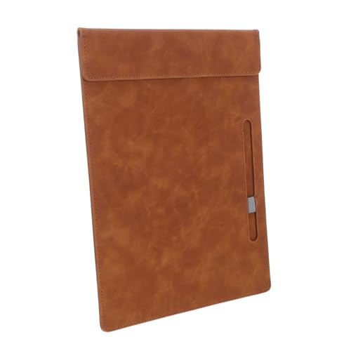 WEKADRIN Vielseitiger Organizer für Büro und Meetings Schreibunterlage aus PU für Dokumente Notizen und Konferenzen Braun WEKADRIN Vielseitiger Organizer für Büro und Meetings Schreibunterlage aus PU für Dokumente Notizen und Konferenzen Braun von WEKADRIN