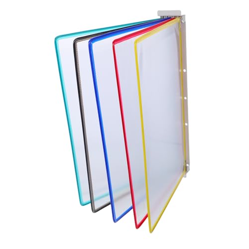 WEKADRIN Wandmontierter Aktenhalter Seitiger Flip Dokumentenhalter Magazinaufbewahrung Wandorganizer Wanddisplay für Büro Klassenzimmer Räume WEKADRIN Wandmontierter Aktenhalter Seitiger Flip Dokumentenhalter Magazinaufbewahrung Wandorganizer Wanddisplay für Büro Klassenzimmer Räume von WEKADRIN