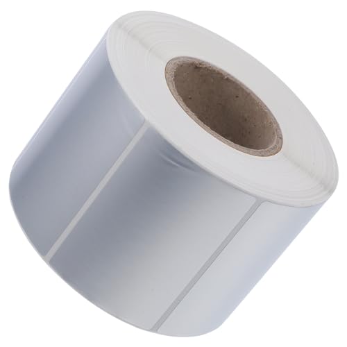WEKADRIN Wasserdichte Matte Silber Etikettenrolle Selbstklebende Bedruckbare Stickerlabels für Drucker Langlebige Adress und Preisauszeichnung Leicht Ablösbar Glatte Oberfläche WEKADRIN Wasserdichte Matte Silber Etikettenrolle Selbstklebende Bedruckbare Stickerlabels für Drucker Langlebige Adress und Preisauszeichnung Leicht Ablösbar Glatte Oberfläche von WEKADRIN