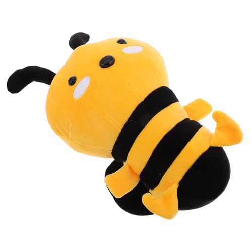 WEKADRIN Weiches Bienen Plüschtier Kuscheliges Stofftier für Junge Mädchen und Weicher Samtstoff Liebevolles Geschenk zu Geburtstag und Dekoration im Kinderzimmer von WEKADRIN