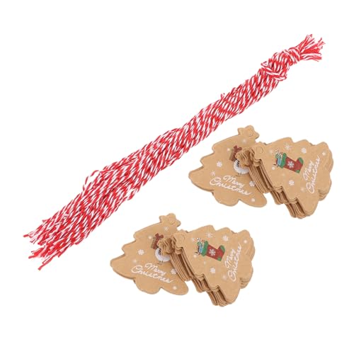 WEKADRIN Weihnachtsanhänger Im Freien Baum Weihnachten Tags Zum Aufhängen Weihnachtsfeier -tags Papieretiketten Weihnachtsbedarf Weihnachtliche Dekorative Kraftpapier WEKADRIN Weihnachtsanhänger Im Freien Baum Weihnachten Tags Zum Aufhängen Weihnachtsfeier -tags Papieretiketten Weihnachtsbedarf Weihnachtliche Dekorative Kraftpapier von WEKADRIN