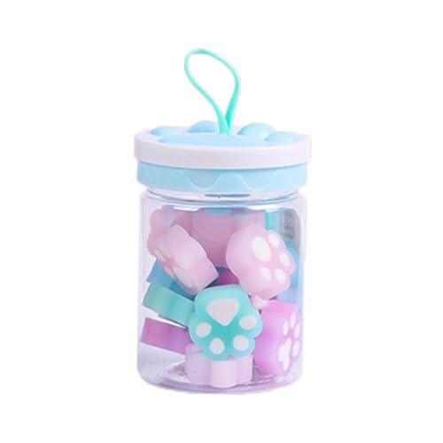 WEKAMOS 1 Karton Bunte Katzenpfoten Radiergummis für Cartoon Eraser mit Leuchtenden Farben Schulbedarf Lustige Radiergummis als für Schüler und Kindergarten Zufällige Zufällige Farbe WEKAMOS 1 Karton Bunte Katzenpfoten Radiergummis für Cartoon Eraser mit Leuchtenden Farben Schulbedarf Lustige Radiergummis als für Schüler und Kindergarten Zufällige Zufällige Farbe von WEKAMOS