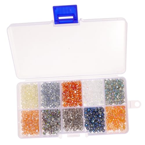 WEKAMOS 1 Karton Glasperlen zum Auffädeln DIY Bastelperlen für Schmuckherstellung Armbänder Ohrringe Anhänger Kreative Bastelideen Geschenkideen WEKAMOS 1 Karton Glasperlen zum Auffädeln DIY Bastelperlen für Schmuckherstellung Armbänder Ohrringe Anhänger Kreative Bastelideen Geschenkideen von WEKAMOS