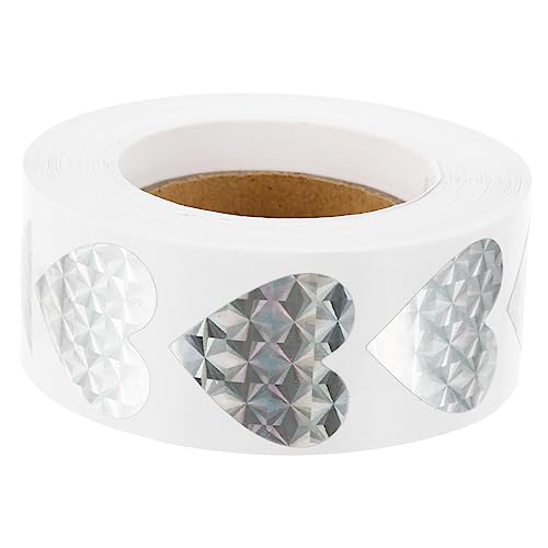 WEKAMOS 1 Rolle Bunte Herzaufkleber Selbstklebende Etiketten für und Dekoration pro Rolle für Hochzeiten und aus Sicherem und Komfortablem Material WEKAMOS 1 Rolle Bunte Herzaufkleber Selbstklebende Etiketten für und Dekoration pro Rolle für Hochzeiten und aus Sicherem und Komfortablem Material von WEKAMOS