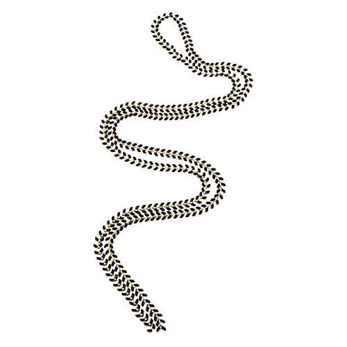 WEKAMOS 1 Rolle Diy Farbige Kupferkette für Schmuckherstellung Vielseitige Blätterkette für Armband Halskette und Haarschmuck für Bastelprojekte WEKAMOS 1 Rolle Diy Farbige Kupferkette für Schmuckherstellung Vielseitige Blätterkette für Armband Halskette und Haarschmuck für Bastelprojekte von WEKAMOS