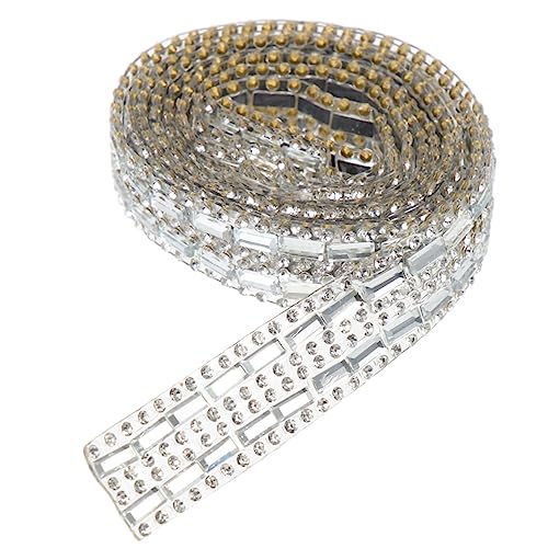 WEKAMOS 1 Rolle Rhinestone Band mit Hot Melt Rückseite Dekoratives Basteltrim für Kostüme Schneidbar Vielseitig Einsetzbar DIY Handwerk Hohe Temperaturbeständigkeit Breit Reihig für WEKAMOS 1 Rolle Rhinestone Band mit Hot Melt Rückseite Dekoratives Basteltrim für Kostüme Schneidbar Vielseitig Einsetzbar DIY Handwerk Hohe Temperaturbeständigkeit Breit Reihig für von WEKAMOS