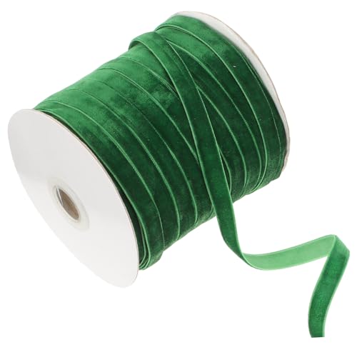 WEKAMOS 1 Rolle Samtiges DIY Geschenkband Grün Yards Dekoratives Bastelband für Hochzeiten Partys Geschenkverpackungen und Scrapbooking WEKAMOS 1 Rolle Samtiges DIY Geschenkband Grün Yards Dekoratives Bastelband für Hochzeiten Partys Geschenkverpackungen und Scrapbooking von WEKAMOS