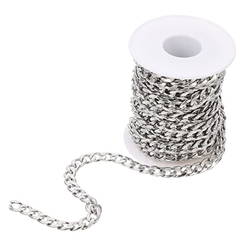 WEKAMOS 1 Rolle Schmuckkette für Diy und Armbänder Langlebig und Sicher für Handgefertigten Schmuck und Projekte WEKAMOS 1 Rolle Schmuckkette für Diy und Armbänder Langlebig und Sicher für Handgefertigten Schmuck und Projekte von WEKAMOS