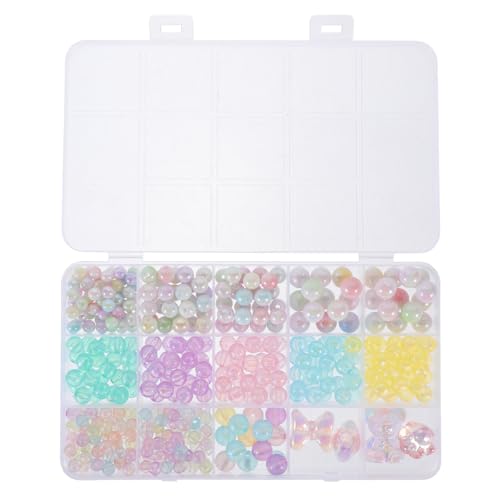 WEKAMOS 1 Satz Armband Perlen Set Acryl für DIY Schmuckherstellung Fächer Nachtleuchtende Perlen für Armbänder und ca Einfach zu Verwenden Langlebig und Hautfreundlich WEKAMOS 1 Satz Armband Perlen Set Acryl für DIY Schmuckherstellung Fächer Nachtleuchtende Perlen für Armbänder und ca Einfach zu Verwenden Langlebig und Hautfreundlich von WEKAMOS