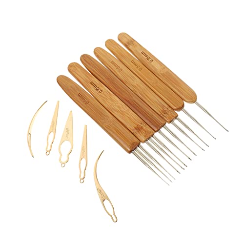 WEKAMOS 1 Satz Dreadlocks Häkelnadeln Ergonomische Werkzeuge für Haarflechten und Haarverlängerungen Tragbare Häkelnadel für Stylische Frisuren und Einfaches DIY Haarstyling WEKAMOS 1 Satz Dreadlocks Häkelnadeln Ergonomische Werkzeuge für Haarflechten und Haarverlängerungen Tragbare Häkelnadel für Stylische Frisuren und Einfaches DIY Haarstyling von WEKAMOS