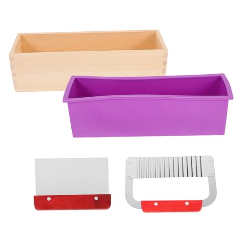WEKAMOS 1 Satz Handgefertigtes Silikon Seifenform Set Teiliges Mold für DIY Seifenherstellung Flexible und Einfach zu Verwendende Seifenform mit Holzbox für Kreative WEKAMOS 1 Satz Handgefertigtes Silikon Seifenform Set Teiliges Mold für DIY Seifenherstellung Flexible und Einfach zu Verwendende Seifenform mit Holzbox für Kreative von WEKAMOS