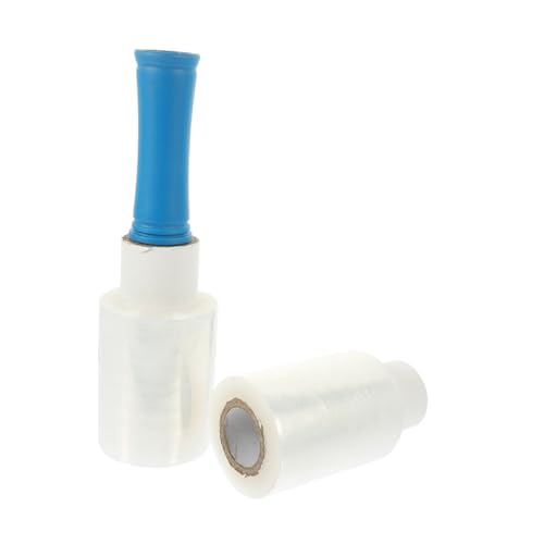 WEKAMOS 1 Satz Handstretchfolie mit Griff Robuste Verpackungsfolie für Möbelverpackung und Lagerung Transparentes Dehnbares Material für Sicheren Schutz und Einfache Handhabung WEKAMOS 1 Satz Handstretchfolie mit Griff Robuste Verpackungsfolie für Möbelverpackung und Lagerung Transparentes Dehnbares Material für Sicheren Schutz und Einfache Handhabung von WEKAMOS