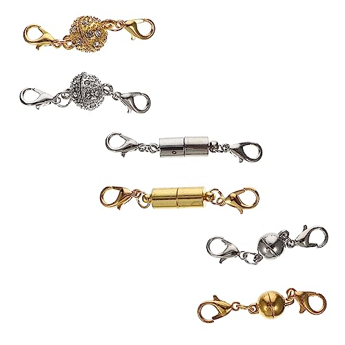 WEKAMOS 1 Satz Magnetische Schmuckverschlüsse Für Armbänder Robust Praktisch Für Diy Schmuckprojekte Und 6 Paare WEKAMOS 1 Satz Magnetische Schmuckverschlüsse Für Armbänder Robust Praktisch Für Diy Schmuckprojekte Und 6 Paare von WEKAMOS