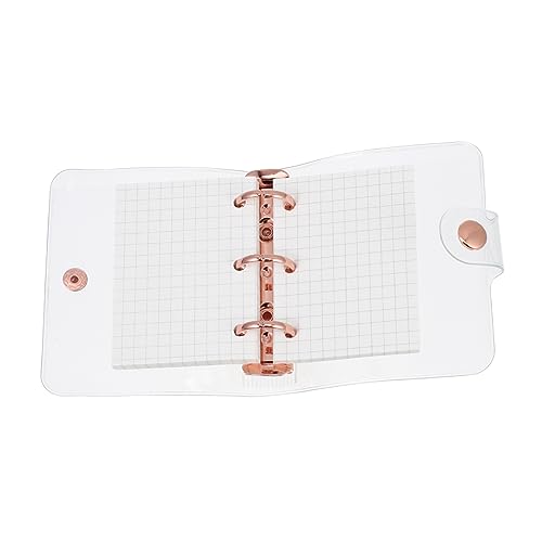 WEKAMOS 1 Satz Mini Handbuch mit Ringen Tragbarer Notizblock für Schüler Roségold Set mit für Scrapbooking und Tägliche Notizen Aufbewahrungstaschen WEKAMOS 1 Satz Mini Handbuch mit Ringen Tragbarer Notizblock für Schüler Roségold Set mit für Scrapbooking und Tägliche Notizen Aufbewahrungstaschen von WEKAMOS