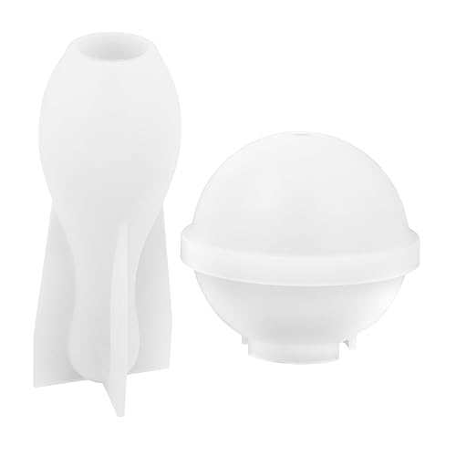 WEKAMOS 1 Satz Silikon Bowling Gießform Set DIY Bowling Ornamenten Form für Kreative Bastelprojekte Leicht und Tragbar Einfach zu Bedienen für Epoxidharz und Gestaltung von WEKAMOS