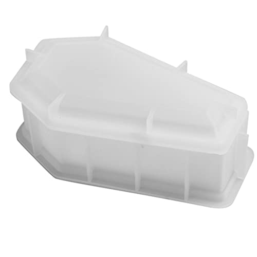 WEKAMOS 1 Satz Silikonform für DIY Coffin Box Mold Kreative Epoxidharz Gießform für Halloween Dekoration Langlebig und Vielseitig Einsetzbar für Schmuckboxen und Bastelprojekte WEKAMOS 1 Satz Silikonform für DIY Coffin Box Mold Kreative Epoxidharz Gießform für Halloween Dekoration Langlebig und Vielseitig Einsetzbar für Schmuckboxen und Bastelprojekte von WEKAMOS