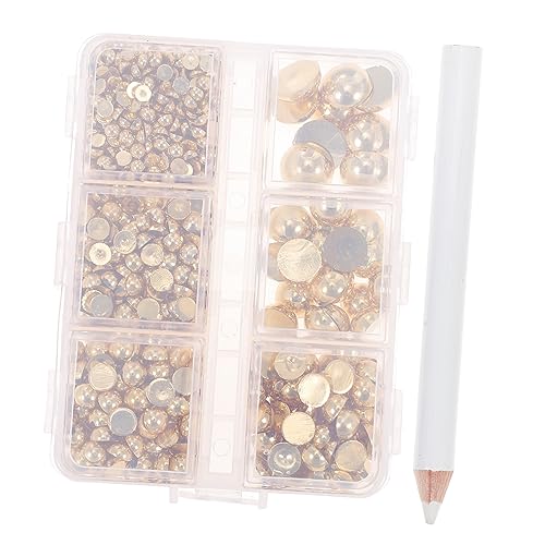 WEKAMOS 1 Schachtel DIY Halbkugel Perlen Set Charms für Nagelkunst Bastelprojekte Verspielte Dekorative Perlen Verschiedenen für Kreative Ideen und Designs WEKAMOS 1 Schachtel DIY Halbkugel Perlen Set Charms für Nagelkunst Bastelprojekte Verspielte Dekorative Perlen Verschiedenen für Kreative Ideen und Designs von WEKAMOS