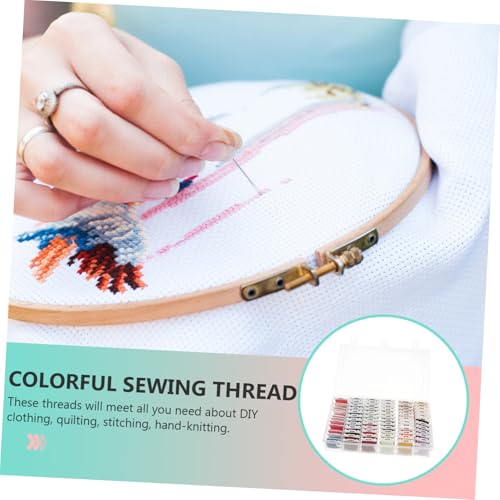 WEKAMOS 1 Schachtel Farben Stickgarn Stickfäden für Kreuzstich DIY Handarbeitsgarn Bunte Nähfäden für Stickerei Quiltfaden und Nähmaschine Geeignet Vielseitiges Bastelzubehör WEKAMOS 1 Schachtel Farben Stickgarn Stickfäden für Kreuzstich DIY Handarbeitsgarn Bunte Nähfäden für Stickerei Quiltfaden und Nähmaschine Geeignet Vielseitiges Bastelzubehör von WEKAMOS