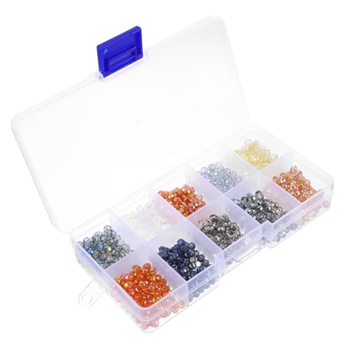 WEKAMOS 1 Schachtel Glasperlen Kristall Gelb DIY Schmuckperlen für Armbänder Halsketten Ohrringe Basteln Kleine Bunte Perlen zum Auffädeln und Charms für Schmuckherstellung WEKAMOS 1 Schachtel Glasperlen Kristall Gelb DIY Schmuckperlen für Armbänder Halsketten Ohrringe Basteln Kleine Bunte Perlen zum Auffädeln und Charms für Schmuckherstellung von WEKAMOS
