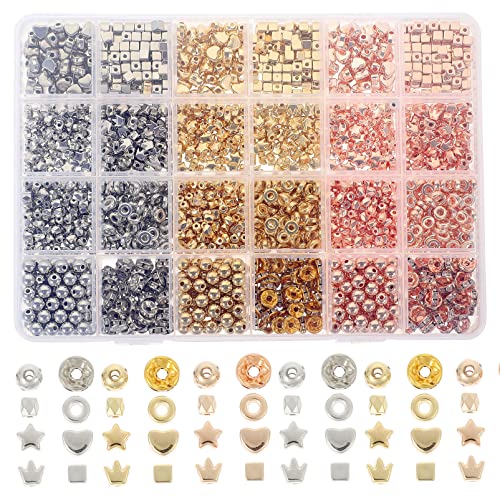 WEKAMOS 1 Schachtel Perlen Bastelset DIY Schmuckmaterial für und Armbänder Hochwertige Bastelperlen Pastellfarben für Kreative Schmuckherstellung und Dekoration WEKAMOS 1 Schachtel Perlen Bastelset DIY Schmuckmaterial für und Armbänder Hochwertige Bastelperlen Pastellfarben für Kreative Schmuckherstellung und Dekoration von WEKAMOS