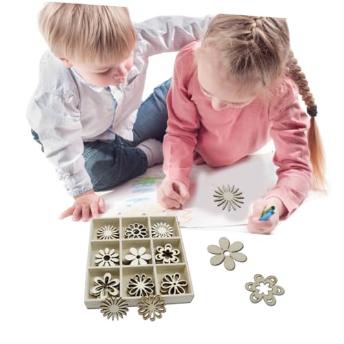 WEKAMOS 1 Schachtel Teiliges DIY Holzscheiben aus Leichtem Langlebigem Holz mit Glatter Oberfläche Hohlem Blumenmuster für Bastelprojekte Scrapbooking Dekoration und Kreative Kunstwerke WEKAMOS 1 Schachtel Teiliges DIY Holzscheiben aus Leichtem Langlebigem Holz mit Glatter Oberfläche Hohlem Blumenmuster für Bastelprojekte Scrapbooking Dekoration und Kreative Kunstwerke von WEKAMOS