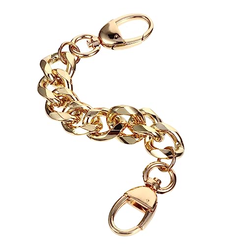 WEKAMOS 1 Stück Goldene Metallkette für Handtaschen Abnehmbare Taschenkette Hochwertigem Metall Langlebig Rostfrei und Installieren für Handtaschen Schultertaschen und Geldbörsen Schnalle WEKAMOS 1 Stück Goldene Metallkette für Handtaschen Abnehmbare Taschenkette Hochwertigem Metall Langlebig Rostfrei und Installieren für Handtaschen Schultertaschen und Geldbörsen Schnalle von WEKAMOS