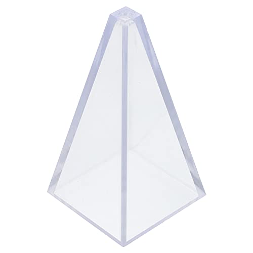 WEKAMOS 1 Stück Pyramid Geometrische Kerzenform Kunststoff DIY Gießform für Duftkerzen Einfache Handhabung Langlebig und Leicht zu Reinigen für Kreative Handwerksprojekte WEKAMOS 1 Stück Pyramid Geometrische Kerzenform Kunststoff DIY Gießform für Duftkerzen Einfache Handhabung Langlebig und Leicht zu Reinigen für Kreative Handwerksprojekte von WEKAMOS