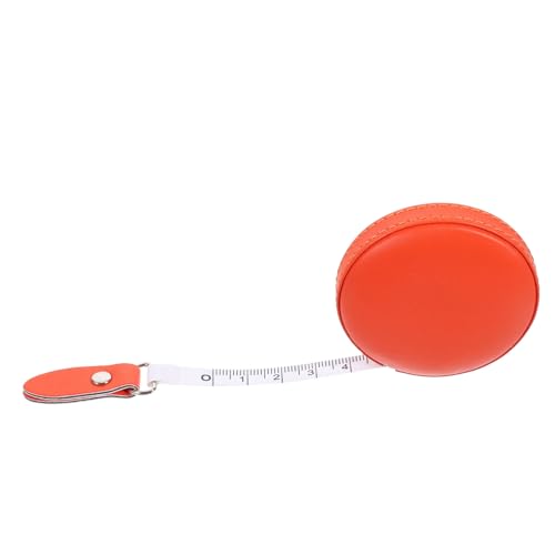 WEKAMOS 1 Stück Tragbares Maßband PU Leder Kompaktes und Leichtes Maßband Orange für DIY Kleidung und Körpermaße Niedliches Design Praktisch und Langlebig WEKAMOS 1 Stück Tragbares Maßband PU Leder Kompaktes und Leichtes Maßband Orange für DIY Kleidung und Körpermaße Niedliches Design Praktisch und Langlebig von WEKAMOS