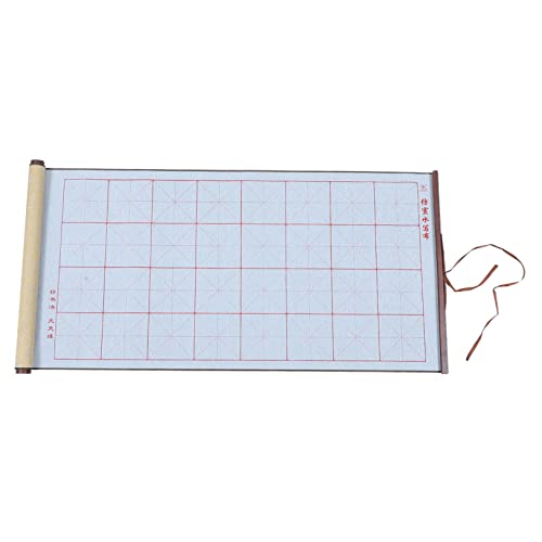 WEKAMOS 1 Stück Wasser Schreibrolle Chinesisches Kalligraphie Übungstuch mit Hochwertigem Satin für Malerei und Vielseitig Einsetzbar für Zuhause und Kunstschaffende von WEKAMOS