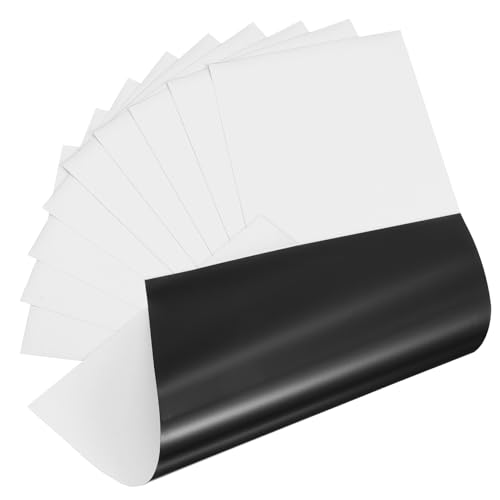 WEKAMOS 10 Blatt Bedruckbare Magnetische Druckerpapier Bögen Flexible Magnetfolie mit Starker Haftung Vielseitig für Fotos Etiketten Poster Langlebig und Zuschneidbar für Metalloberflächen WEKAMOS 10 Blatt Bedruckbare Magnetische Druckerpapier Bögen Flexible Magnetfolie mit Starker Haftung Vielseitig für Fotos Etiketten Poster Langlebig und Zuschneidbar für Metalloberflächen von WEKAMOS