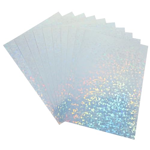 WEKAMOS 10 Blatt Selbstklebende Vinyl Aufkleberpapier für Tintenstrahldrucker Wasserdichtes DIY Etikettenpapier Glänzendes Druckerpapier für Sticker und Beschriftungen WEKAMOS 10 Blatt Selbstklebende Vinyl Aufkleberpapier für Tintenstrahldrucker Wasserdichtes DIY Etikettenpapier Glänzendes Druckerpapier für Sticker und Beschriftungen von WEKAMOS